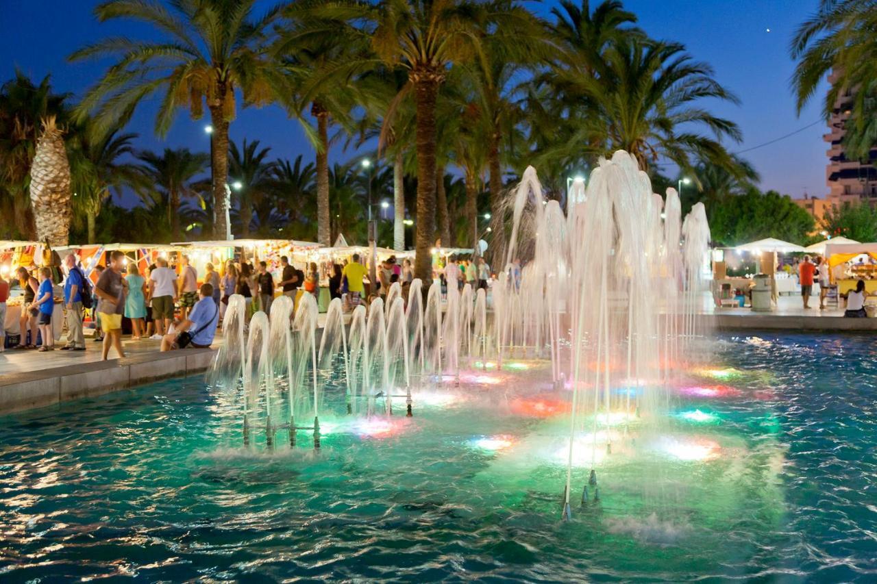 Apartamentos Bon Lloc Santa Eularia des Riu Luaran gambar